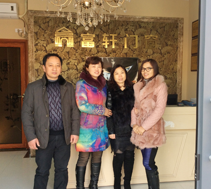 富軒門窗考察團到訪兩湖，為經銷商排憂解難