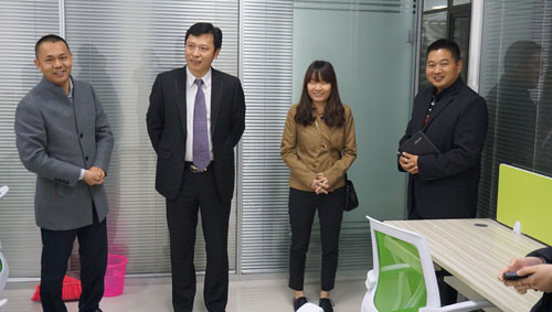 獲益良多！牛商總會執行會長來我公司指導網絡營銷工作