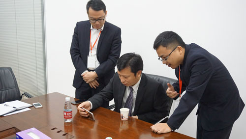 獲益良多！牛商總會執行會長來我公司指導網絡營銷工作